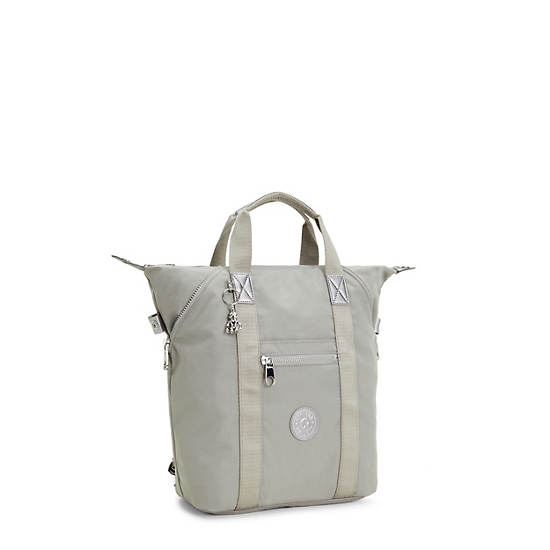 Kipling Art Tote Backpack Laptop Bags Almost Grey | AU 1626PJ